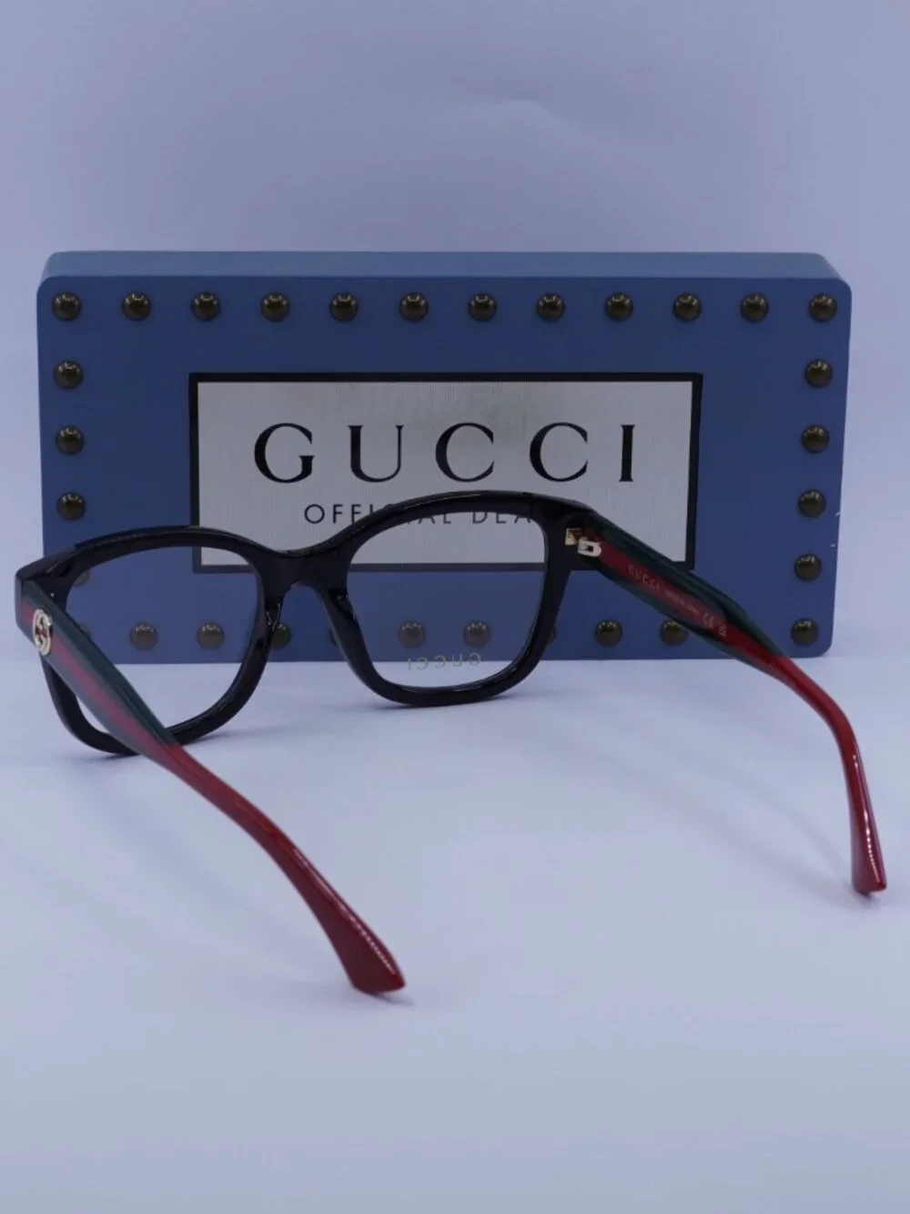 Gucci GG1863O 001 Cat Eye 51mm Eyeglasses - Black